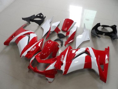 Rouge Blanc Carénage ZX 250R 2008-2012