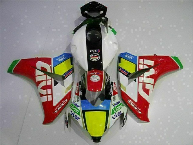 Rouge Blanc Carénages & Carrosserie CBR 1000 RR 2008-2011 Rouge Blanc Carénages & Carrosserie CBR 1000 RR 2008-2011