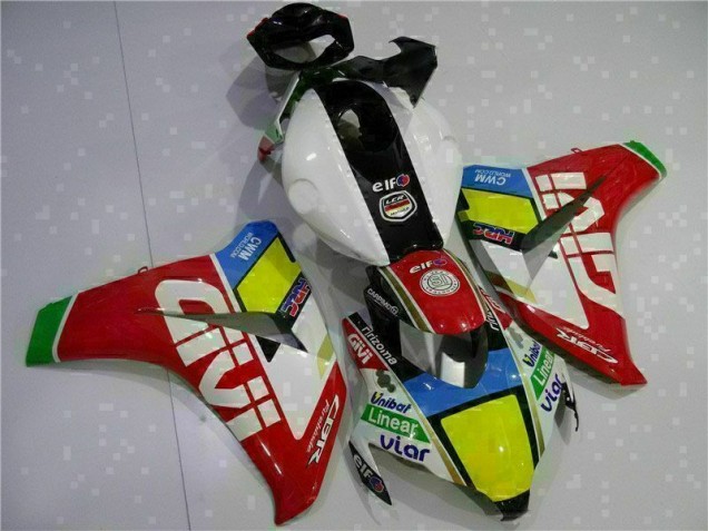 Rouge Blanc Carénages & Carrosserie CBR 1000 RR 2008-2011 Rouge Blanc Carénages & Carrosserie CBR 1000 RR 2008-2011