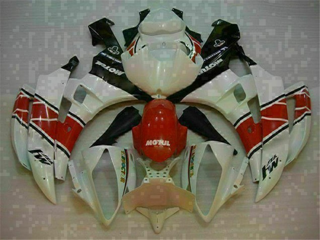 Rouge Blanc Carénages & Carrosserie R6 2006-2007 Rouge Blanc Carénages & Carrosserie R6 2006-2007