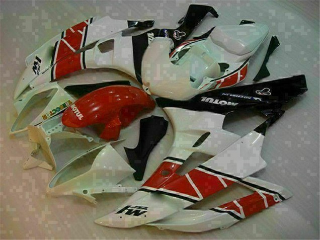 Rouge Blanc Carénages & Carrosserie R6 2006-2007 Rouge Blanc Carénages & Carrosserie R6 2006-2007