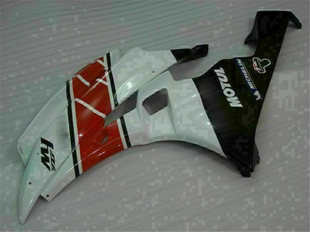 Rouge Blanc Carénages & Carrosserie R6 2006-2007 Rouge Blanc Carénages & Carrosserie R6 2006-2007