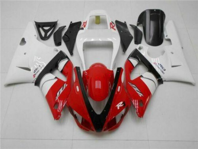 Rouge Blanc Carénages R1 1998-1999 Rouge Blanc Carénages R1 1998-1999