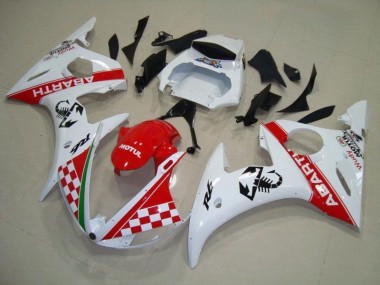 Rouge Blanc Carrosserie R6 2003-2005