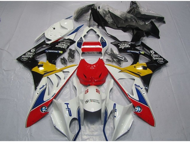 Rouge Blanc Jaune Carénage S1000RR 2009-2014 Rouge Blanc Jaune Carénage S1000RR 2009-2014
