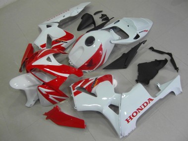 Rouge Blanc Kit Carénages Complet CBR 600 RR 2005-2006