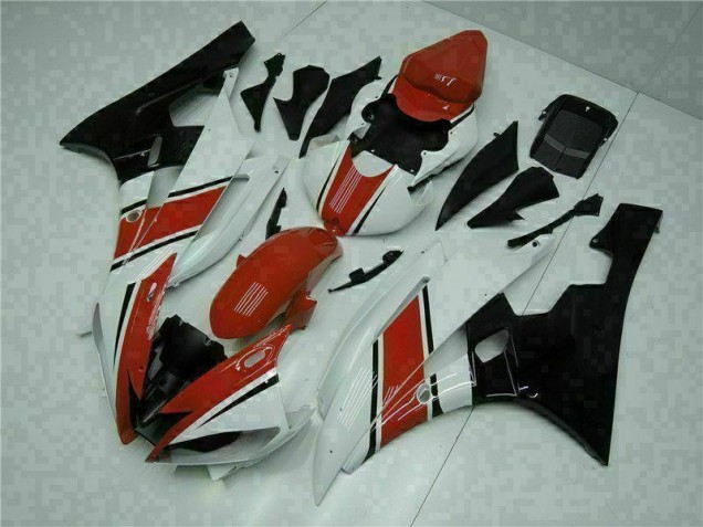Rouge Blanc Kit Carénages R6 2006-2007 Rouge Blanc Kit Carénages R6 2006-2007