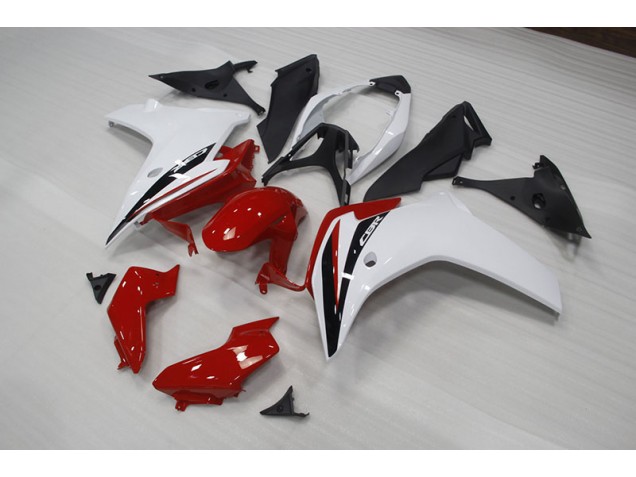 Rouge Blanc Noir Carénage CBR 600 F 2011-2013 Rouge Blanc Noir Carénage CBR 600 F 2011-2013
