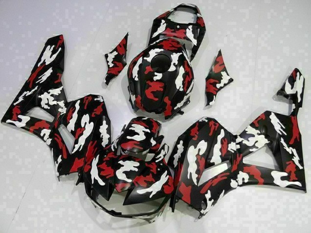 Rouge Blanc Noir Carénage CBR 600 RR 2013-2021 Rouge Blanc Noir Carénage CBR 600 RR 2013-2021
