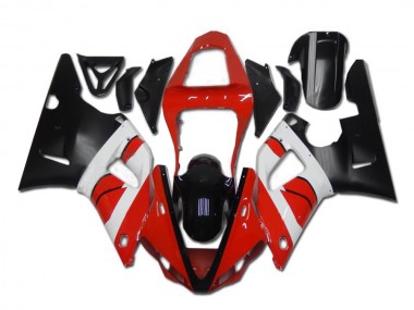 Rouge Blanc Noir Carénage R1 2000-2001