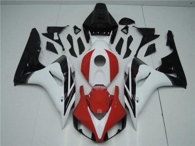 Rouge Blanc Noir Carénages CBR 1000 RR 2006-2007
