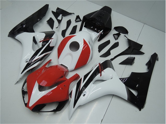 Rouge Blanc Noir Carénages CBR 1000 RR 2006-2007 Rouge Blanc Noir Carénages CBR 1000 RR 2006-2007