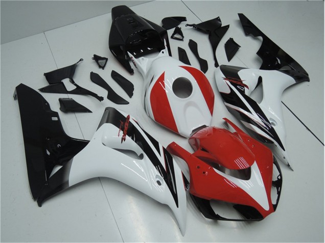 Rouge Blanc Noir Carénages CBR 1000 RR 2006-2007 Rouge Blanc Noir Carénages CBR 1000 RR 2006-2007