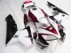 Rouge Blanc Noir Carénages CBR 600 RR 2005-2006 Rouge Blanc Noir Carénages CBR 600 RR 2005-2006