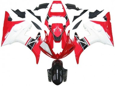 Rouge Blanc Noir Carénages R6 2003-2005