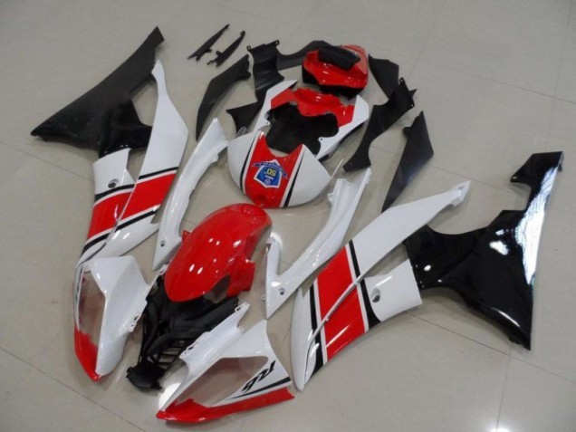 Rouge Blanc Noir Kit Carénages Complet R6 2008-2016 Rouge Blanc Noir Kit Carénages Complet R6 2008-2016