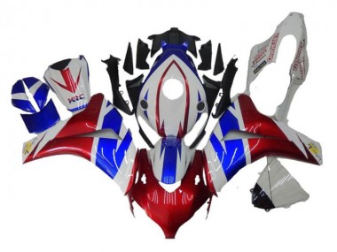 Rouge Bleu Blanc Carénage CBR 1000 RR 2008-2011