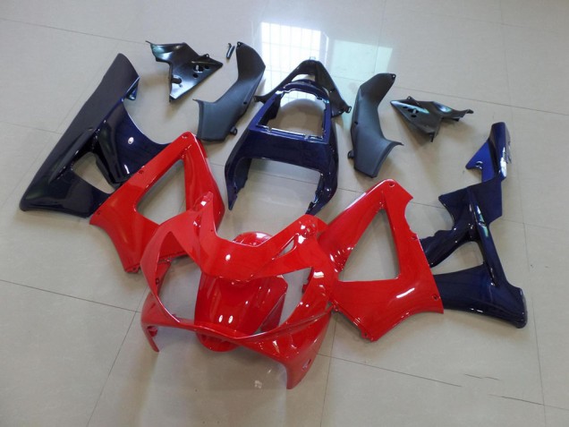 Rouge Bleu Foncé Carénage CBR 900 RR 929 2000-2001 Rouge Bleu Foncé Carénage CBR 900 RR 929 2000-2001