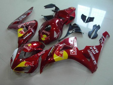 Rouge Bonbon Red Bull Carénage CBR 1000 RR 2006-2007