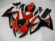 Rouge Carénages GSXR 600 / 750 K6 2006-2007 Rouge Carénages GSXR 600 / 750 K6 2006-2007