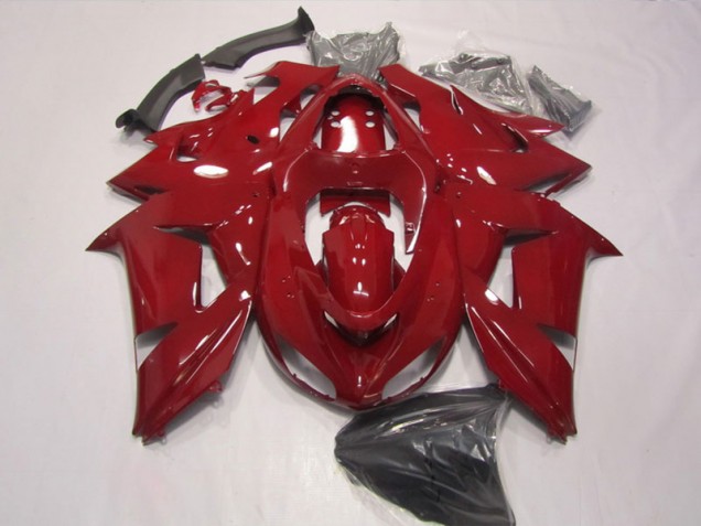Rouge Carénages ZX10R 2006-2007 Rouge Carénages ZX10R 2006-2007