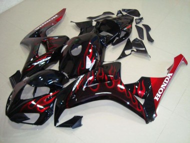 Rouge Flamme Carénage CBR 1000 RR 2006-2007