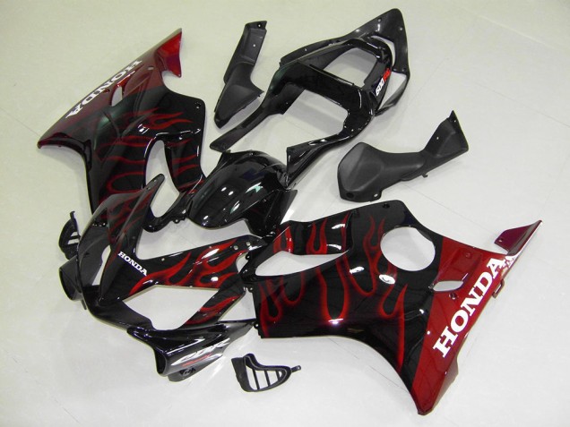 Rouge Flamme Carénages CBR 600 F4i 2001-2003 Rouge Flamme Carénages CBR 600 F4i 2001-2003