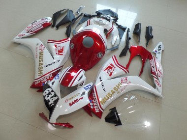 Rouge Musashi Carénage CBR 1000 RR 2012-2016
