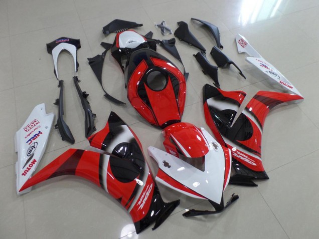 Rouge Noir Blanc Carénage CBR 1000 RR 2012-2016 Rouge Noir Blanc Carénage CBR 1000 RR 2012-2016