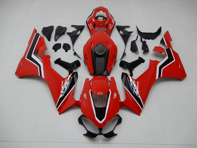 Rouge Noir Blanc Carénage CBR 1000 RR 2017-2023 Rouge Noir Blanc Carénage CBR 1000 RR 2017-2023