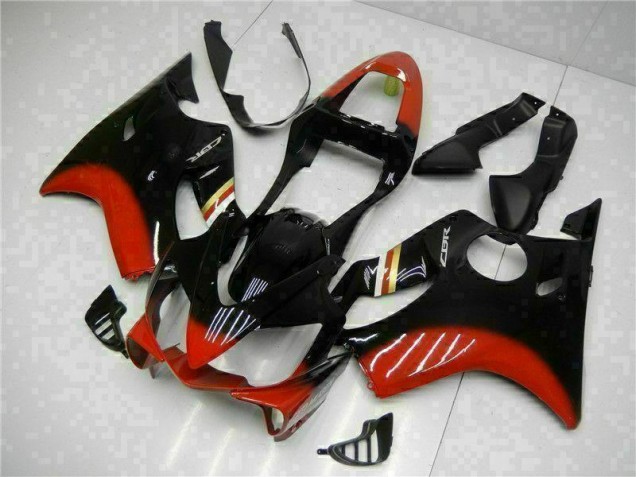 Rouge Noir Carénage CBR 600 F4i 2001-2003 Rouge Noir Carénage CBR 600 F4i 2001-2003