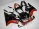 Rouge Noir Carénage CBR 600 F4i 2001-2003 Rouge Noir Carénage CBR 600 F4i 2001-2003
