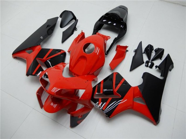 Rouge Noir Carénage CBR 600 RR 2003-2004 Rouge Noir Carénage CBR 600 RR 2003-2004