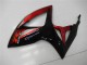 Rouge Noir Carénage GSXR 600 / 750 K6 2006-2007
