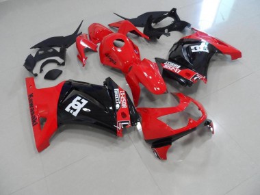 Rouge Noir Carénage ZX 250R 2008-2012