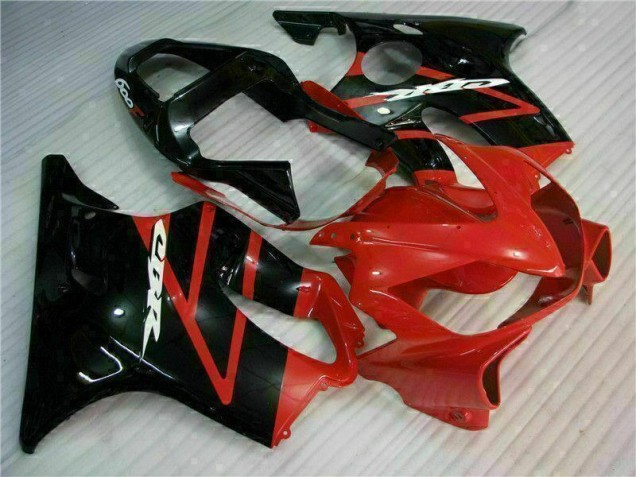 Rouge Noir Carénages CBR 600 F4i 2001-2003 Rouge Noir Carénages CBR 600 F4i 2001-2003