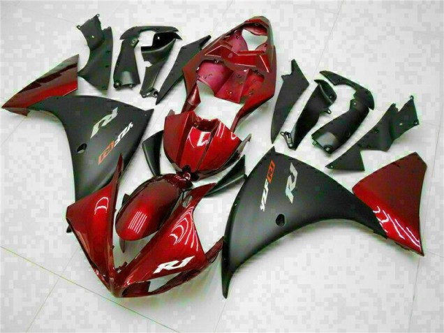 Rouge Noir Carénages R1 2009-2011 Rouge Noir Carénages R1 2009-2011