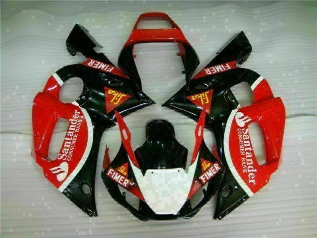 Rouge Noir Carénages R6 1998-2002 Rouge Noir Carénages R6 1998-2002
