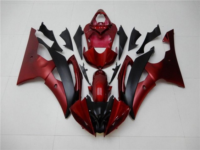 Rouge Noir Carénages R6 2008-2016 Rouge Noir Carénages R6 2008-2016