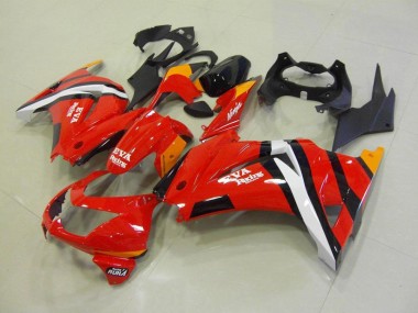 Rouge Noir Carénages ZX 250R 2008-2012