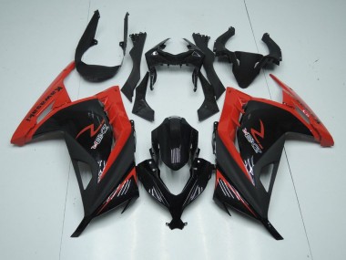 Rouge Noir Carénages ZX 300R 2013-2016