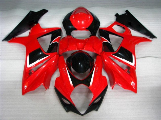 Rouge Noir Carrosserie GSXR 1000 K7 2007-2008 Rouge Noir Carrosserie GSXR 1000 K7 2007-2008