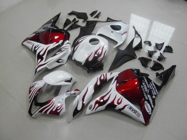 Rouge Noir Flamme Carénage CBR 600 RR 2009-2012