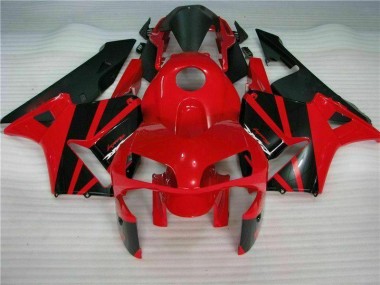 Rouge Noir Kit Carénages CBR 600 RR 2003-2004