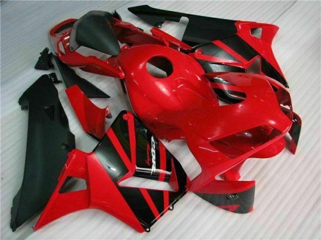 Rouge Noir Kit Carénages CBR 600 RR 2003-2004 Rouge Noir Kit Carénages CBR 600 RR 2003-2004