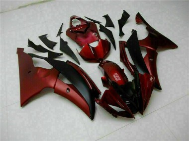 Rouge Noir Kit Carénages Complet R6 2008-2016