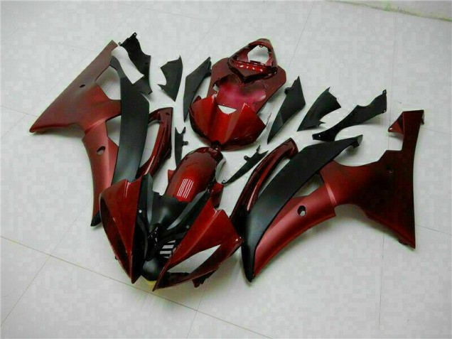 Rouge Noir Kit Carénages Complet R6 2008-2016 Rouge Noir Kit Carénages Complet R6 2008-2016
