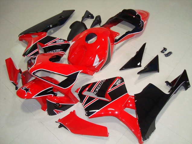 Rouge Noir Kit Carénages & Plastique CBR 600 RR 2003-2004 Rouge Noir Kit Carénages & Plastique CBR 600 RR 2003-2004