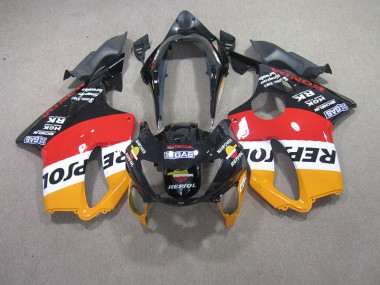 Rouge Noir Repsol Carénage CBR 600 F4 1999-2000