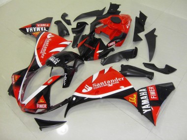 Rouge Noir Santander Carénage R1 2009-2011